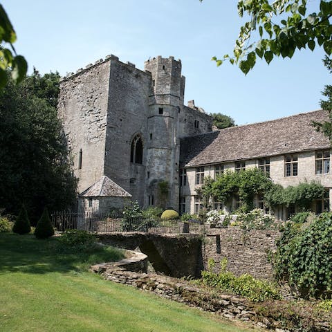 Explore the castle grounds – there's even a walled garden