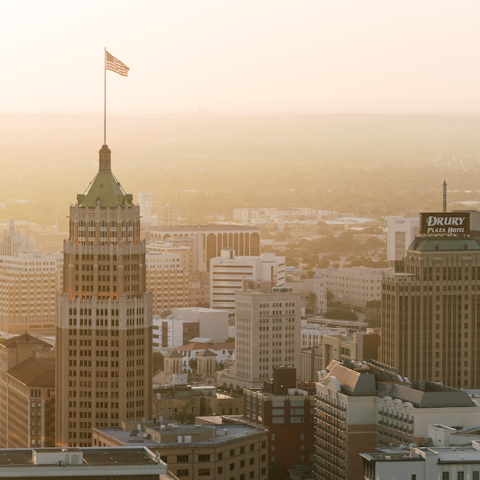 Explore everything Downtown San Antonio has to offer, a fifteen-minute ride away