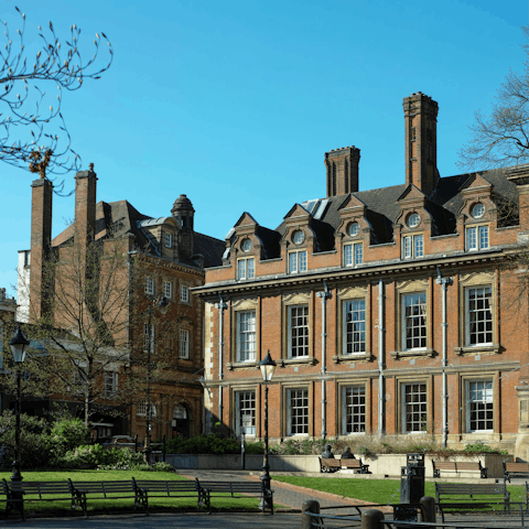 Visit the historic city of Leicester – a thirty-three-minute drive away