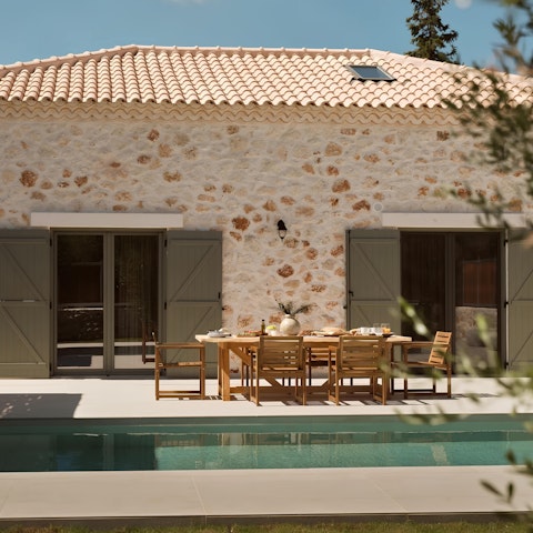 Cool off from the Zakynthos sun in the pool