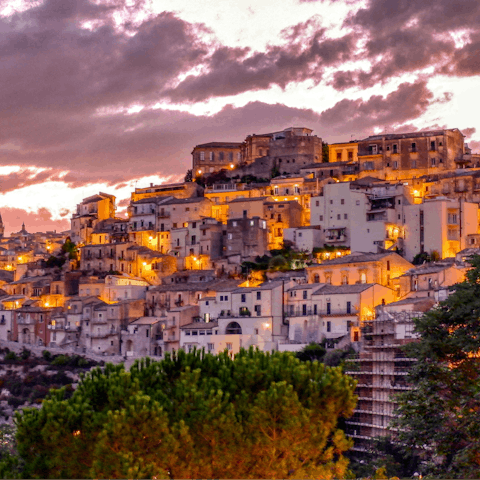 Take a day trip to the stunning city of Ragusa