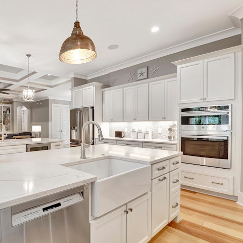 Cook up a storm in the well-appointed kitchen