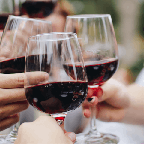 Go for a ten-minute stroll to the local pub