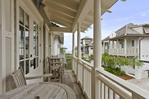 Catch the coastal breeze looking out towards the Gulf