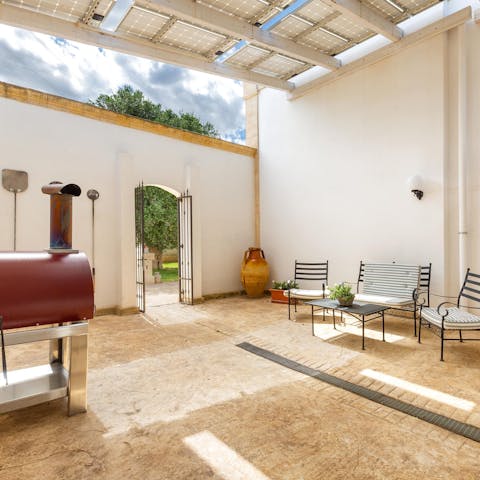 Fire up the outdoor oven and unleash your inner pizzaiolo