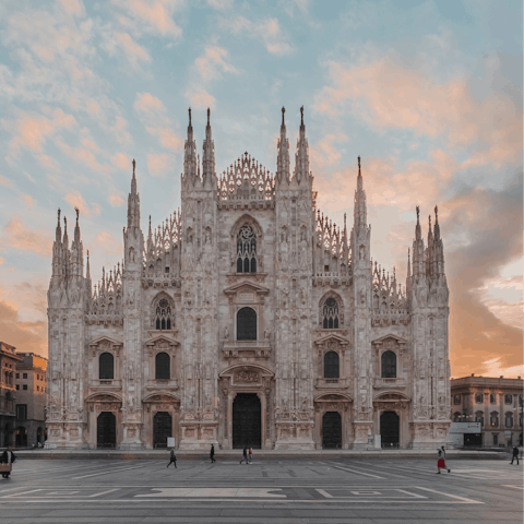 Enjoy the prime location, with the iconic Duomo a five-minute walk away