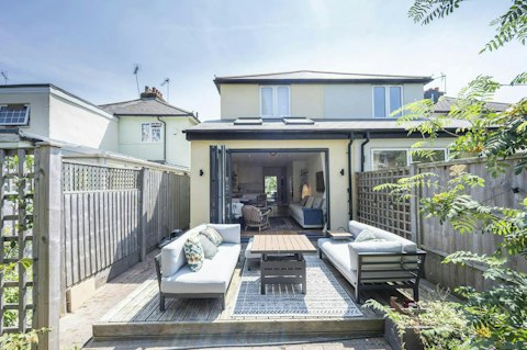 Spill out into the fresh air straight from the living area