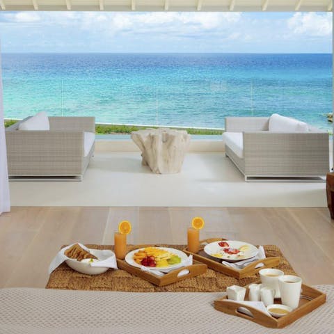 Wake up to glorious views