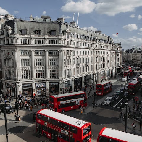 Enjoy your stay in the very heart of London