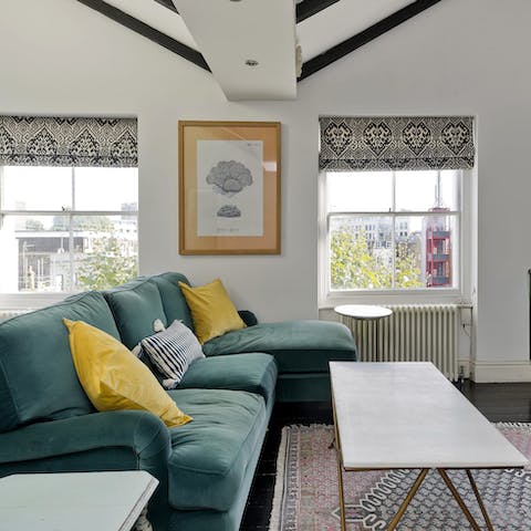 Stretch out after a day of discovering London's best sights