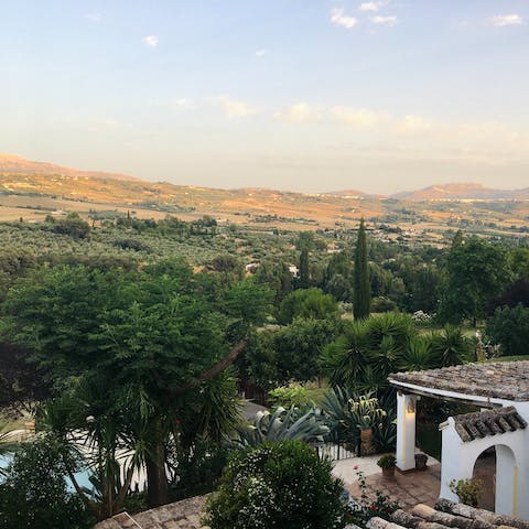 Stay in the heart of the Andalusian countyside, away from the hustle and bustle of the city