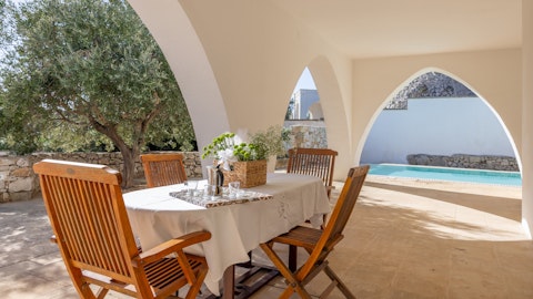 Savour slow evenings while dining al fresco on the terrace