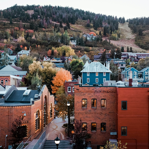 Take the thirteen-minute drive into Park City for some skiing or shopping
