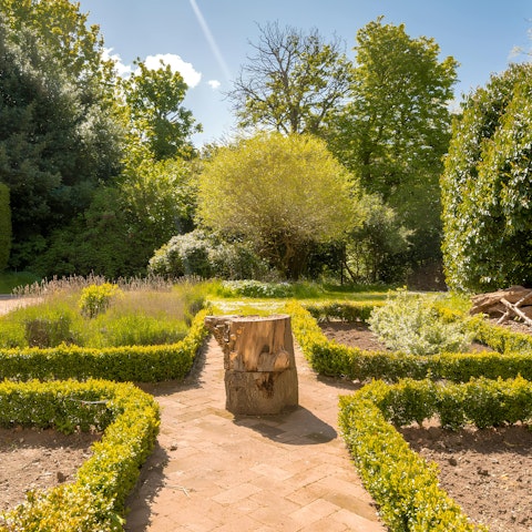 Stroll through the 5 acres of beautiful grounds