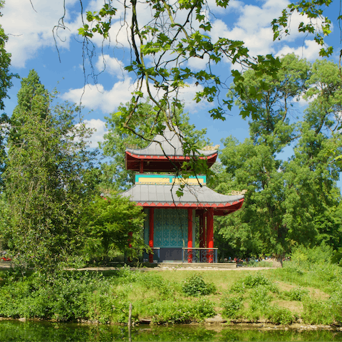 Take a stroll to Victoria Park, just over a mile away from home