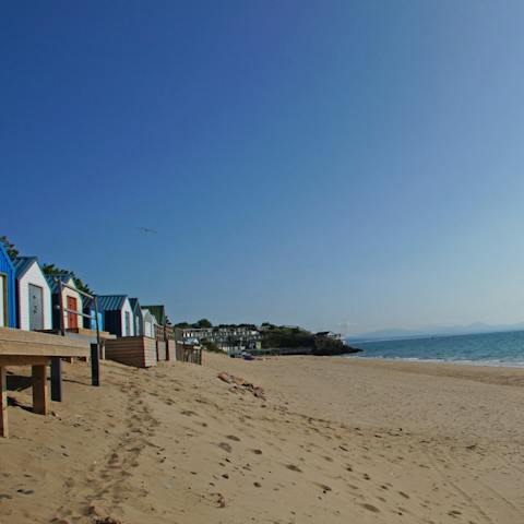 Head to the beach – it's just a matter of minutes away by car
