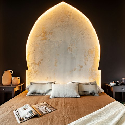 Swipe the stylish master suite for yourself and wake up in true luxury