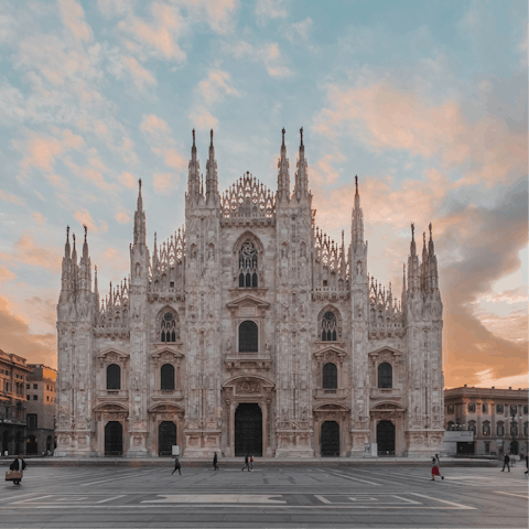 Visit the beautiful cathedral – it's within walking distance