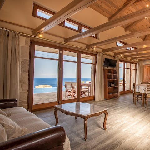 Fall in love with the characterful wooden beams and roomy spaces designed for adaptability