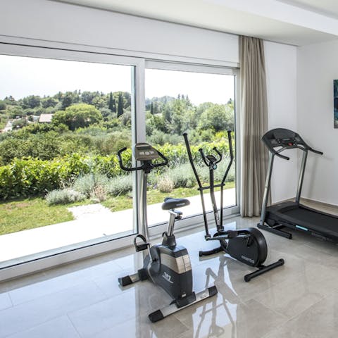 Work out with a view