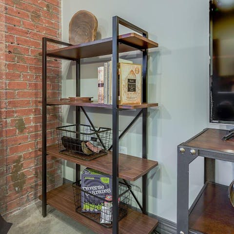 Grab a board game from the shelf for a fun evening together