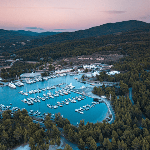 Check out the Mediterranean forests and sandy beaches of Halkidiki
