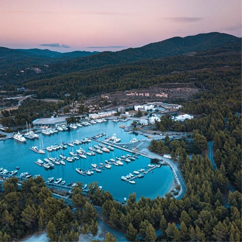 Check out the Mediterranean forests and sandy beaches of Halkidiki