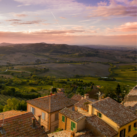 Stay in the countryside outside Montepulciano