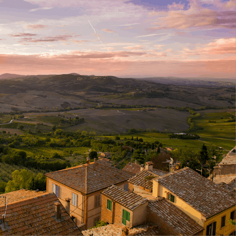 Stay in the countryside outside Montepulciano