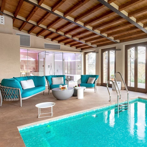 Indulge in an afternoon of self-care at the spa