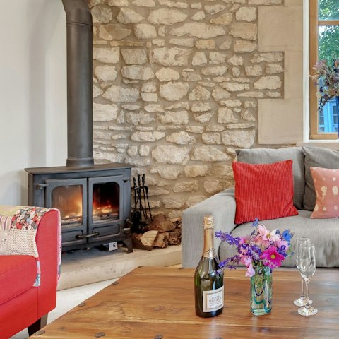 Light the fire and enjoy cosy evenings at home