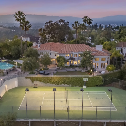 Get a match going on the tennis court