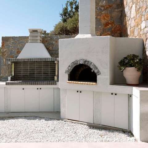 Fire up the barbecue and dine on souvlaki and other treats