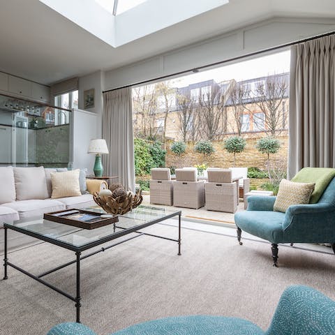 Savour relaxing evenings at home after a day of exploring