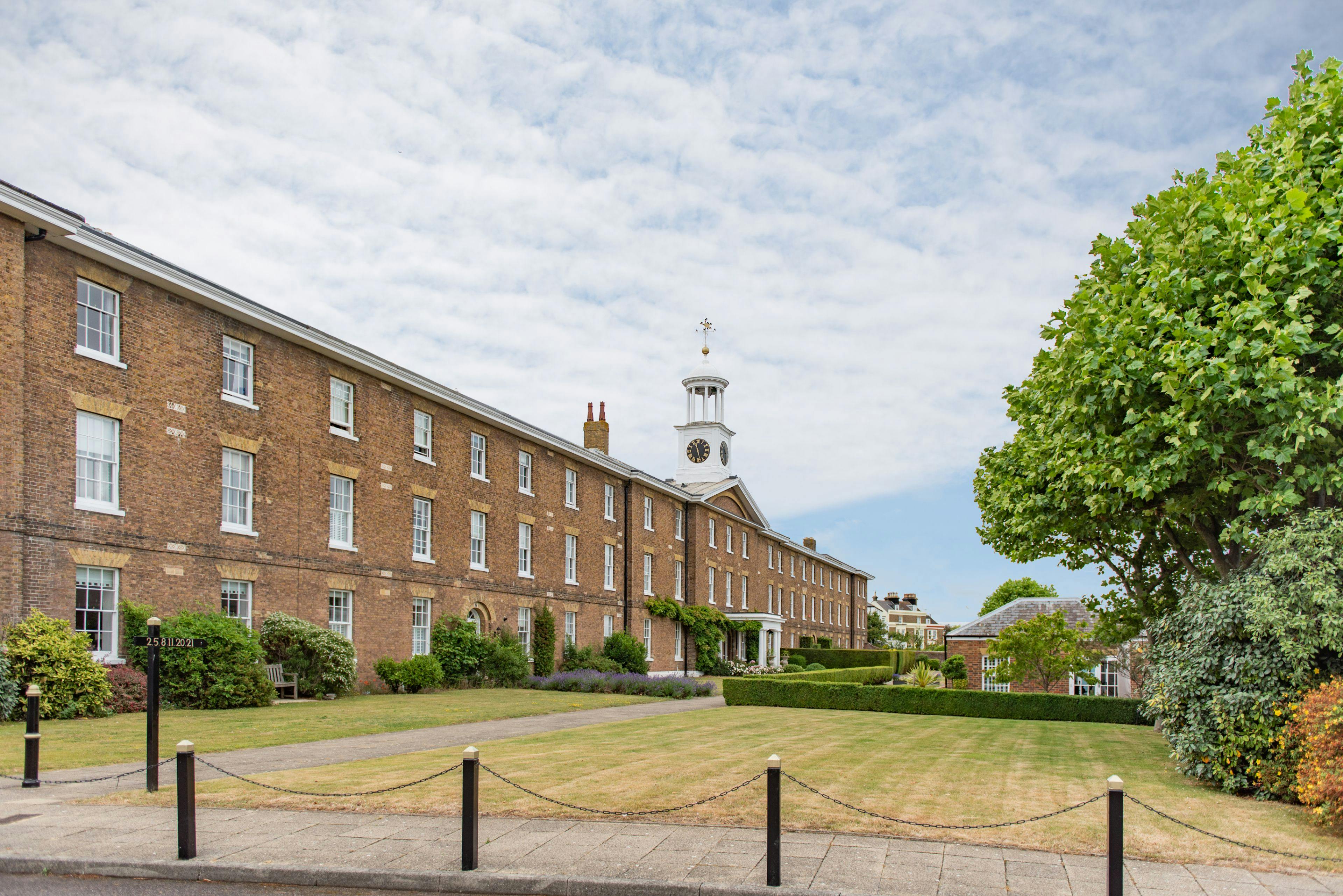 Below the Clock Tower