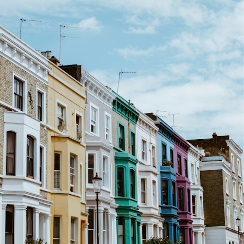 Stay in Notting Hill, one of London's coolest neighbourhoods