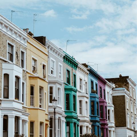 Stay in Notting Hill, one of London's coolest neighbourhoods