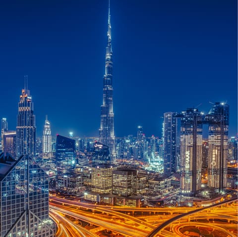 Stay in the exclusive Dubai Hills, a seven-minute drive from the Dubai Hills Mall