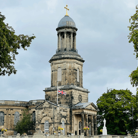 Step outside and explore historic sights across Shrewsbury