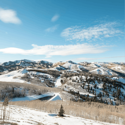 Stay and play in Deer Valley, one of the country's premier ski resorts