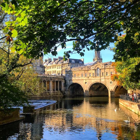 Cruise along the River Avon and take in the city sights from the water