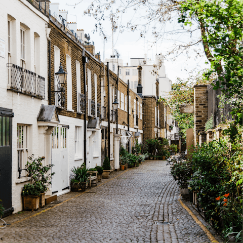 Take a twenty-minute walk into upscale Chelsea and shop along the famous King's Road