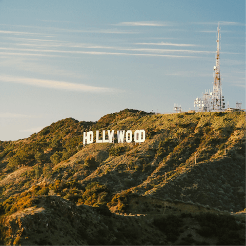 Take a drive to Griffith Park and see the Hollywood Sign