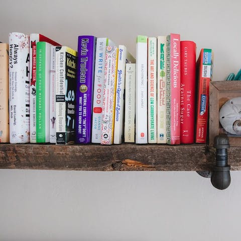Browse the collection of foodie books