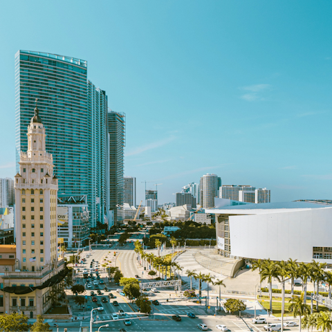 Experience all the attractions of Miami on your doorstep