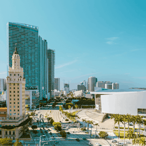 Experience all the attractions of Miami on your doorstep