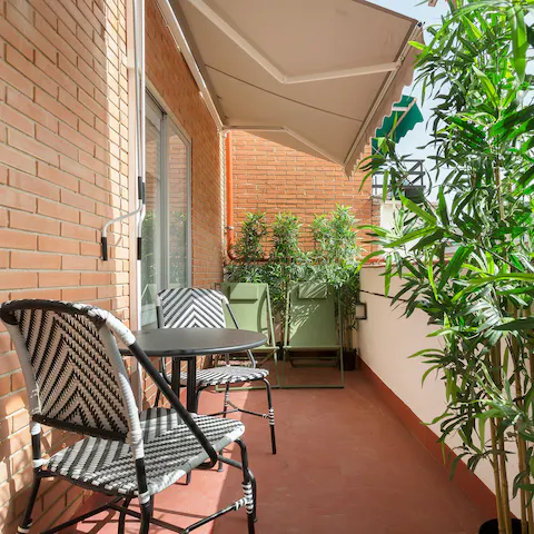 Hang out on a balcony perched above the Chamberí neighbourhood