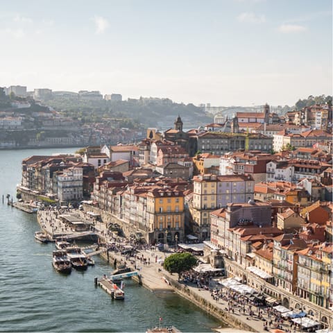Explore the narrow, cobbled streets of Ribeira on your doorstep