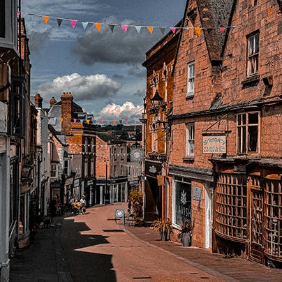 Take a ten-minute drive to visit the beautiful market town of Stroud