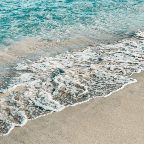 Grab your beach bag and take a stroll to Talamanca beach